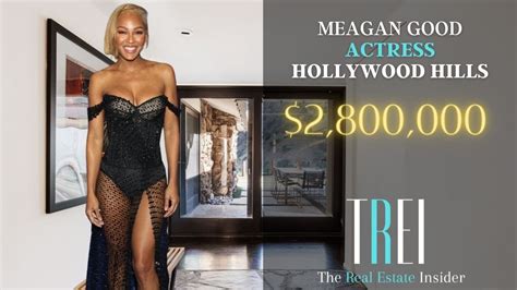 Meagan Good House Tour Hollywood Hills 2 800 000 Youtube