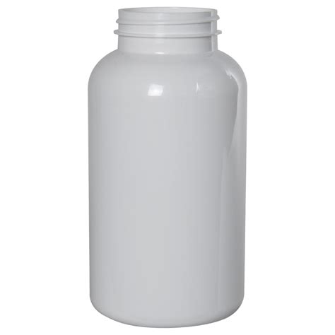 Cc White Pet Packer Bottle With Neck Cap Sold Separately