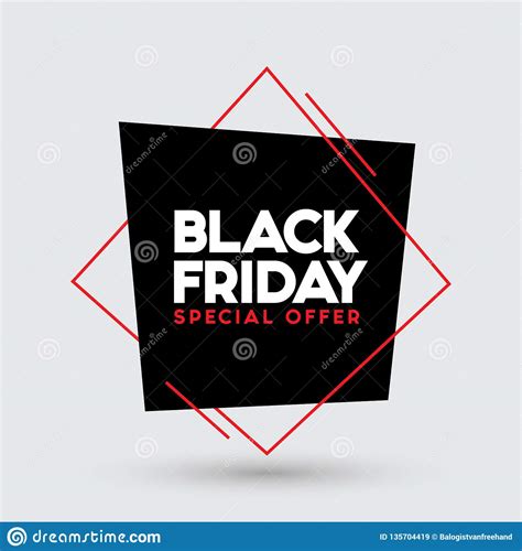 Ejemplo Del Vector De La Venta De Black Friday Ilustraci N Del Vector