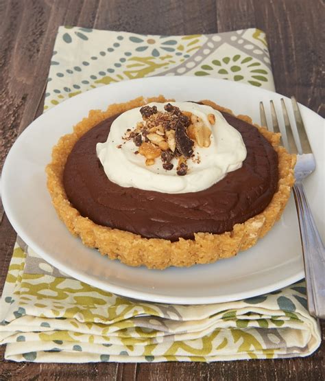 Chocolate Peanut Butter Pudding Tarts Bake Or Break