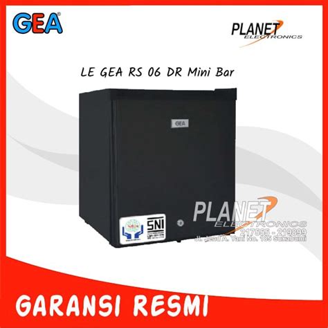 Jual GEA Mini Bar RS 06DR Kulkas Portable Shopee Indonesia