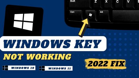 How To Fix Windows Key Not Working On Keyboard 2024 Updated Youtube