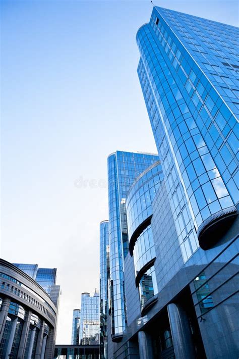 European Parliament Building in Brussels Belgium Stock Photo - Image of ...