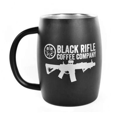 Bullseye North | Black Rifle Coffee Company Stainless Steel Black Mug