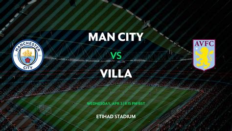 Manchester City Vs Aston Villa Predictions Best Bets Picking