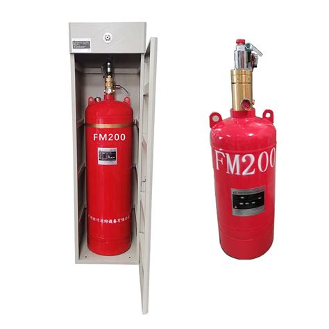 4 2MPa System Hfc 227ea Pipe Network Type Automatic FM200 Fire