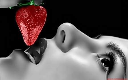 Sexy Strawberry Models Female People Background Wallpapers On