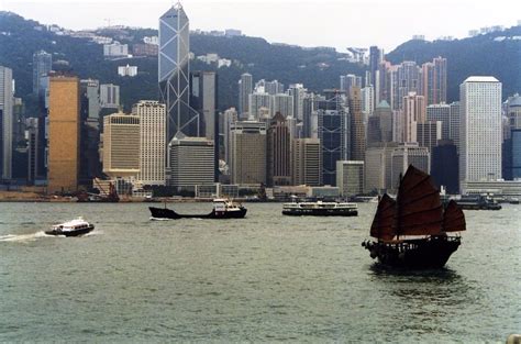 Hong Kong Harbour 1996 244 Hong Kong Harbour Taken In A Flickr