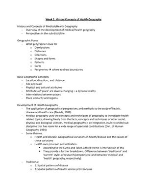 Geo All Lecture Notes Lec Humanistic Awareness