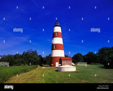 Sapelo Island Lighthouse Sapelo Island Georgia Stock Photo - Alamy