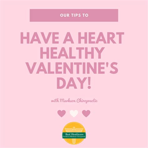 Have A Heart Healthy Valentines Day — Markson Chiropractic