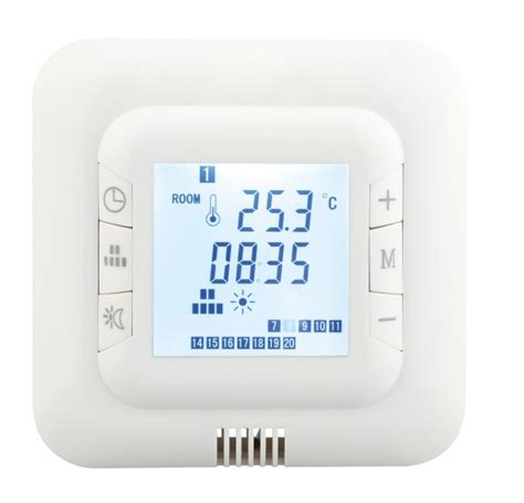 Thermostat HT 01 blanc pour plancher chauffant électrique avec