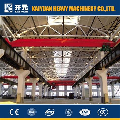 5 10 Ton Electric Hoist Traveling Single Girder Bridge Hoist China