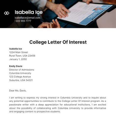 Letter Of Interest For Promotion Template Infoupdate Org