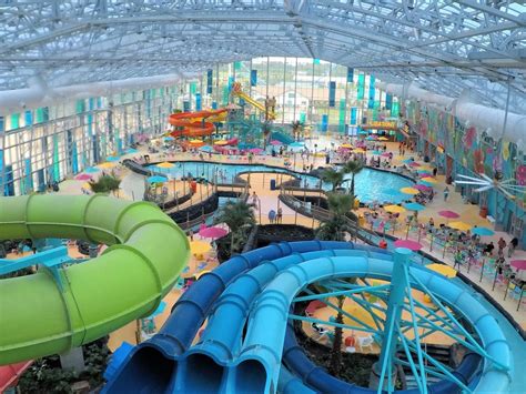 Man Vs Slide A Visit To Owas New Indoor Water Park At Tropic Falls