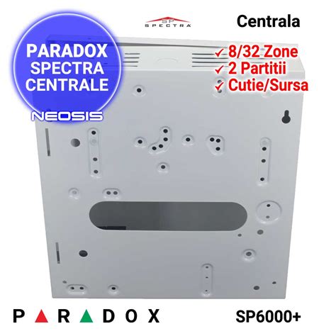 Centrala Alarma Paradox Spectra Sp Neosis Ro