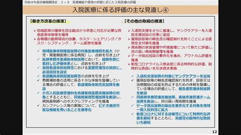 1 令和4年度診療報酬改定の概要 （全体概要版） Youtube