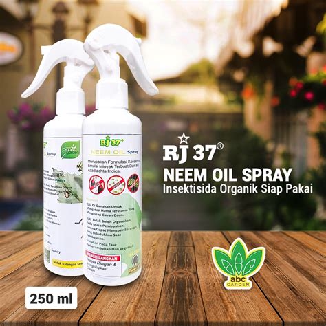 Jual Spray RJ 37 Neem Oil Insektisida Organik Langsung Pakai Usir