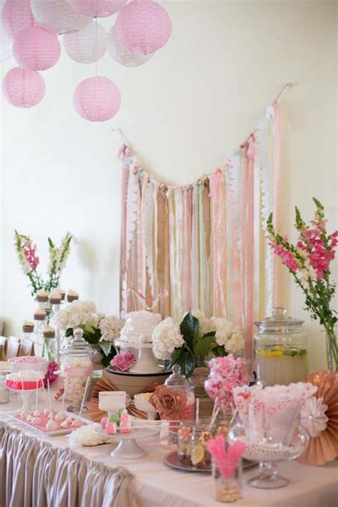 Karas Party Ideas Shabby Chic Lace Birthday Party Karas Party Ideas