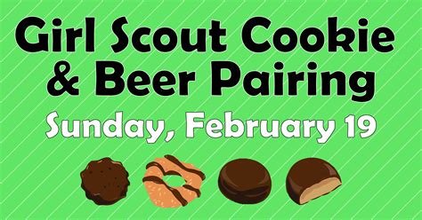 Girl Scout Cookie Beer Pairing Copper Kettle