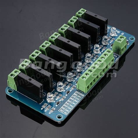 Channel V Solid State Relay Board Module Omron Ssr Avr Dsp Arduino