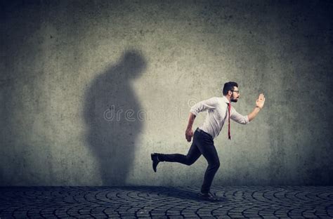 Away Fat Man Running Stock Photos - Free & Royalty-Free Stock Photos from Dreamstime