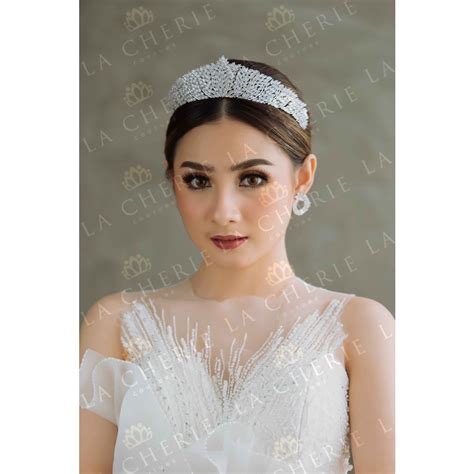 Jual La Cherie Couture Aksesoris Mahkota Wedding Linette Luxury Tiara