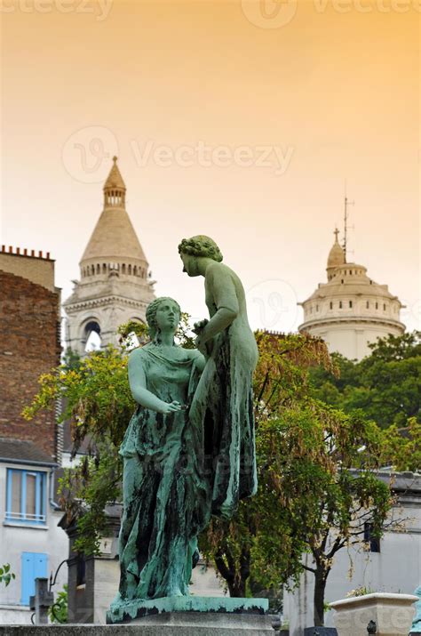 Montmartre Cemetery In Paris 890733 Stock Photo At Vecteezy