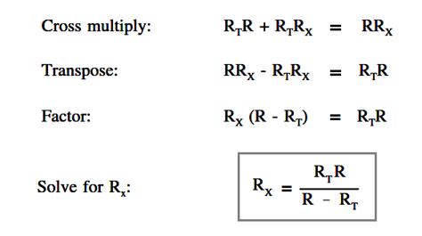 Simplified Formulas for Parallel Circuit Resistance Calculations - Inst ...