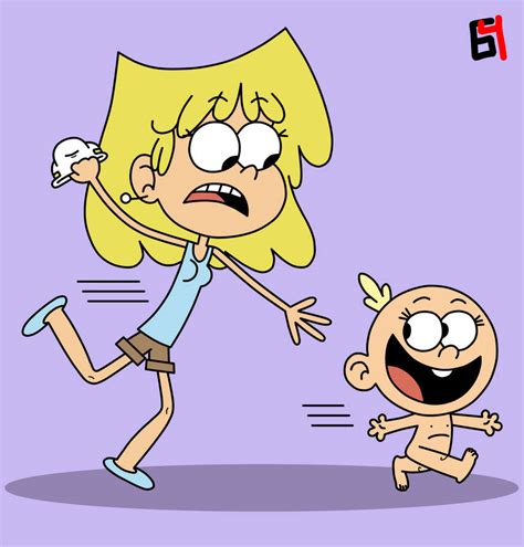 [request] Loud House Diaper Chase By Redhead64 On Deviantart