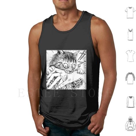 Junji Ito Cat Diary Yon And Mu Clothing And Accessories Tank Tops