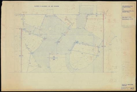 The Isamu Noguchi Archive Document Plan Of Northern Portion Lillie