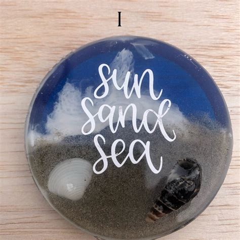 Beach Magnets Etsy