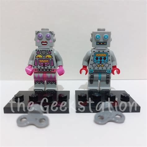 Lego Series Lady Robot Series Clockwork Robot Collectible Mini