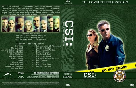 Csi Las Vegas Season 3 Tv Dvd Custom Covers 1860csi Seizoen3