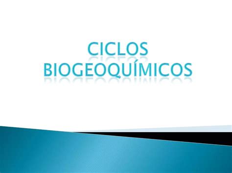 Ciclos Biogeoquímicos Ppt Descarga Gratuita