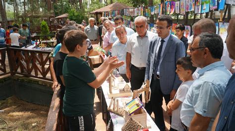 Nenehatun Ortaokulu ndan yıl sonu sergisi Çorum Haber Çorum Son