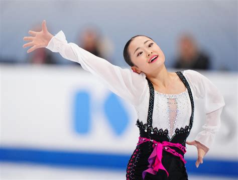 【フィギュア】島田麻央2位発進、上薗恋奈3位、中井亜美4位 ジュニアgp フィギュア写真ニュース 日刊スポーツ