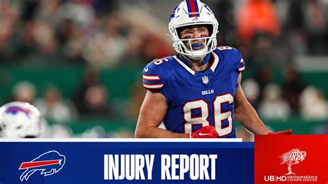 Buffalo Bills Injury Report Vs 49ers Week 13