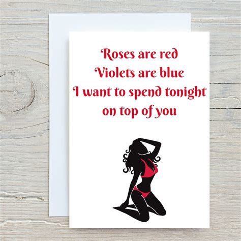 Naughty Valentines Day Card Printable Sexy Valentines Naughty Card