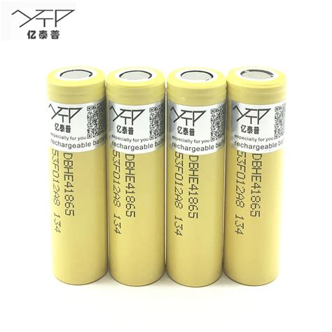 4Pcs 100% Original LG HE4 2500mAh 20A High drain discharge LGHE4 18650 ...