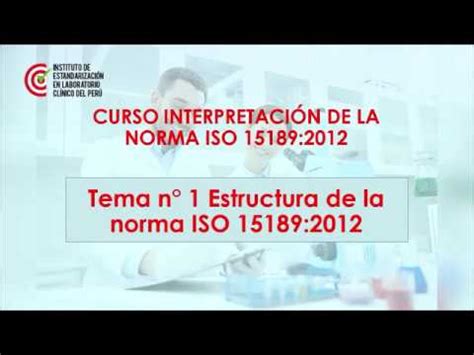 Tema N Estructura De La Norma Iso Youtube