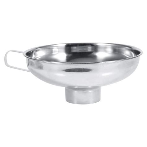 Entonnoir De Pot De Conserve Large Bouche En Acier Inoxydable Avec