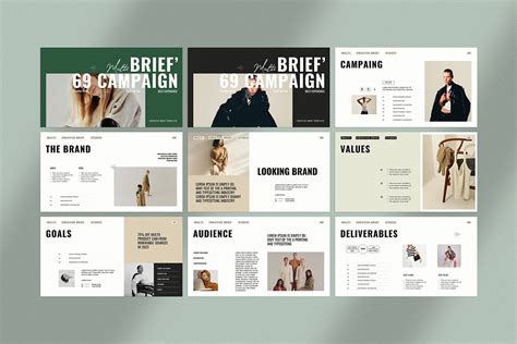 Creative Brief Presentation Template on Behance