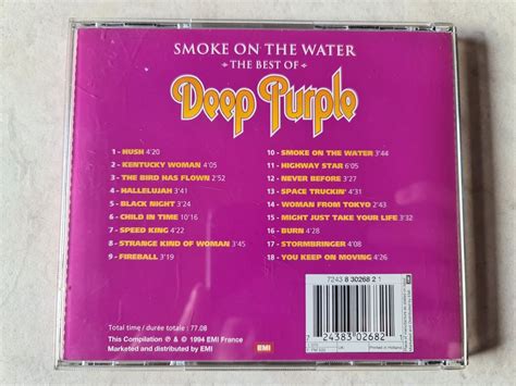 Deep Purple Smoke On The Water The Best Of Kaufen Auf Ricardo