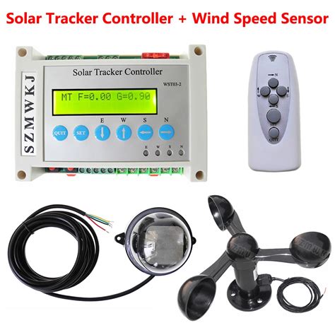 Moniteur Lcd Lectronique De Suivi Solaire Double Axe Avec Capteur De