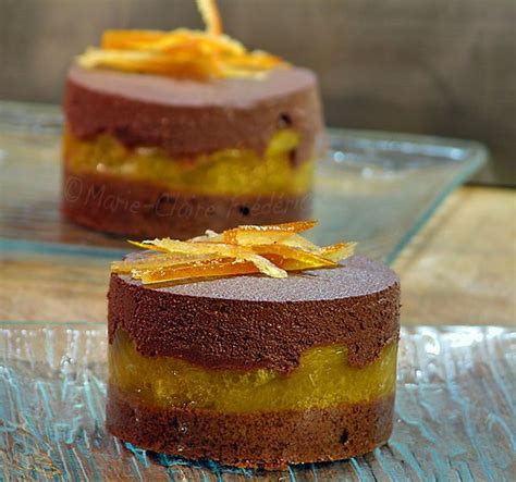 Le Chocolat Amoureux De L Orange Du Miel Et Du Sel Dessert à L Orange Gâteaux Et Desserts