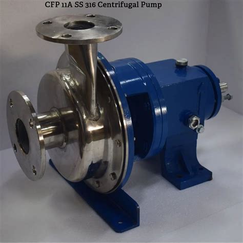 CFP 11A SS 316 Centrifugal Pump For Dairy Industry At Rs 71000 In Wadhwan