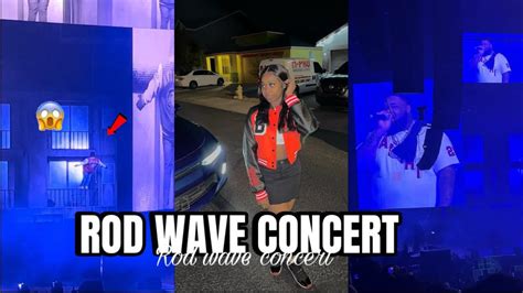 Rod Wave Concert Vlog Grwm Youtube