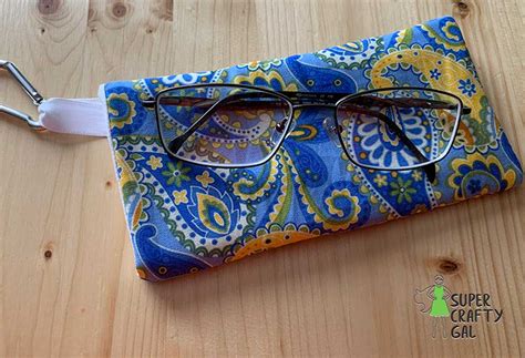 Diy Eyeglass Case Super Crafty Gal